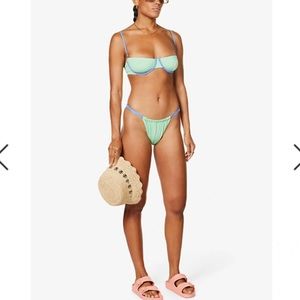 WeWoreWhat - Contrast Trim Bikini - M/L